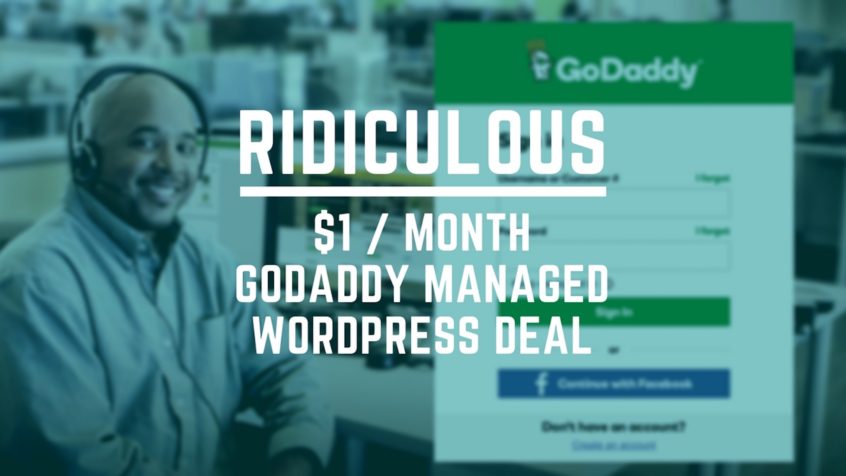 godaddy managed wordpress deal